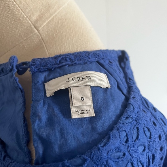 JCrew Colbalt Top 8 - Picture 4 of 4